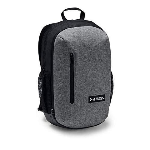 Under Armour Roland Backpack, Graphite Medium Heather//White, One Size Fits All