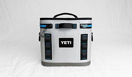 YETI Hopper Flip 8 Portable Cooler, Fog Gray/Tahoe Blue