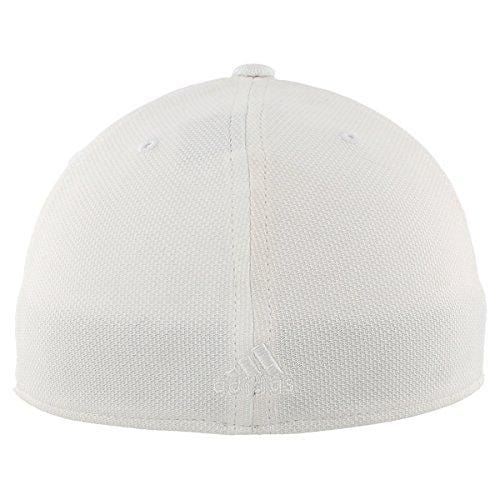 adidas Men's Rucker Stretch Fit Cap, White/Black, Large/X-Large