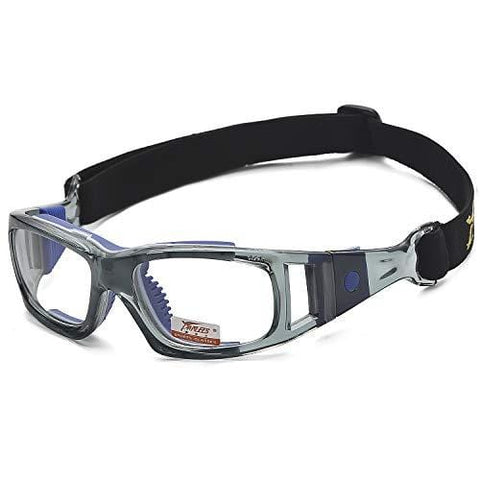 Pellor Goggles Sports Glasses Adjustable Elastic Wrap Eyewear For Soccer Basketball Tennis Lover (Blue) [product _type] Pellor - Ultra Pickleball - The Pickleball Paddle MegaStore