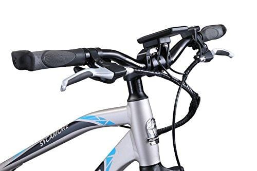 Schwinn Sycamore 350 Watt hub-drive, mountain/hybrid, electric bicycle, 8 speeds, wheel size Womens size (Small)