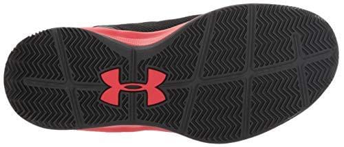 Under Armour Boys' Pre School Jet 2018 Basketball Shoe, Black (001)/Red, 13.5K M US Little Kid