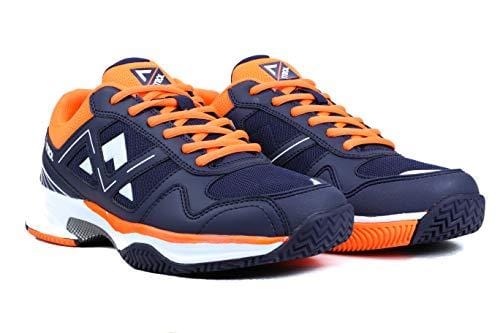 Tyrol Men's Volley Pickleball Shoe (11) Navy/Orange