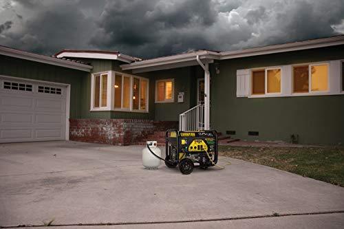 Champion 7500-Watt Dual Fuel Portable Generator with Electric Start