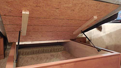 Hatchlift BLK-LGE Bedlift Kit (Large for RV)