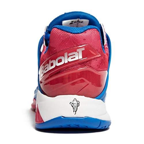 Babolat Propulse Fury All Court Womens Tennis Shoe Princess Blue/Fandango Pink