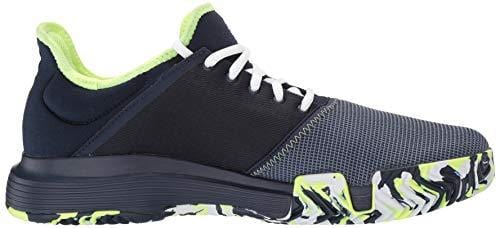adidas Men's Gamecourt, Collegiate Navy/White/Yellow 10 M US