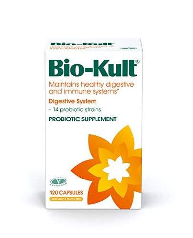 Bio-Kult Advanced 14 Strain Probiotic Supplement  - Probiotics for Maintaining Healthy Digestive and Immune Systems - Pack of 120 Capsules