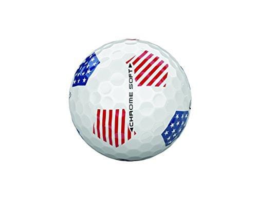 Callaway Golf Chrome Soft Truvis Golf Balls, (One Dozen), Stars and Stripes, Prior Generation [product _type] Callaway - Ultra Pickleball - The Pickleball Paddle MegaStore