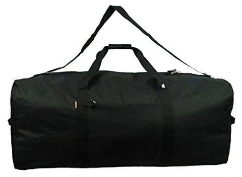 Heavy Duty Cargo Duffel Large Sport Gear Drum Set Equipment Hardware Travel Bag Rooftop Rack Bag 36 Inch Black Medium Traveling Bags