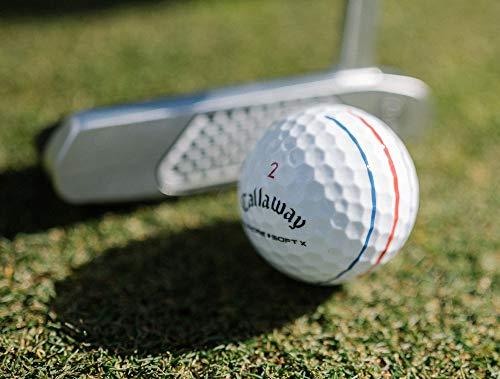 Chrome Soft X Triple Track Golf Balls (One Dozen) [product _type] Callaway Golf - Ultra Pickleball - The Pickleball Paddle MegaStore