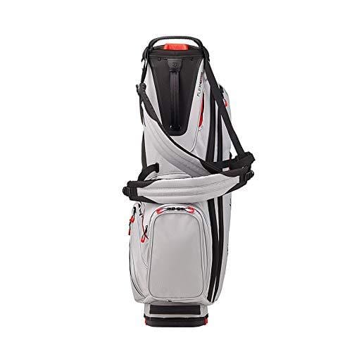 TaylorMade 2019 Flextech Crossover Stand Golf Bag, Silver/Blood Orange