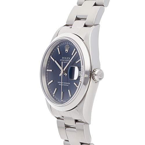 Rolex Oyster Perpetual Mechanical (Automatic) Blue Dial Mens Watch 15200 (Certified Pre-Owned)