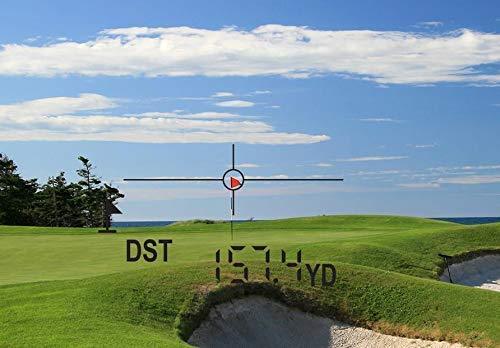 Precision Pro Golf, NEXUS Golf Rangefinder, Laser Golf Rangefinder with Pulse Vibration, 400 Yard Range, 6X Magnification