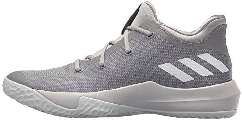 adidas Performance Men's Rise up 2 Basketball Shoe, Grey Three/White/Medium Grey Heather, 8.5 M US
