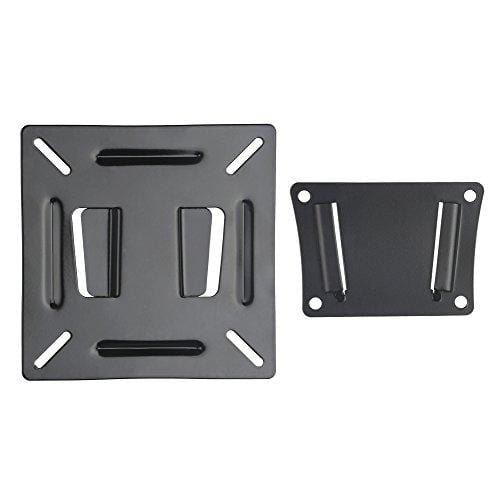 LWL Mounting RV TV Mount Bracket for 10-24 21.5 23.6 23.8 Flat Screen Kichen ViewSonic Maya Bedroom Living Dining Computer Monitors with 100x100 Loading 55lbs