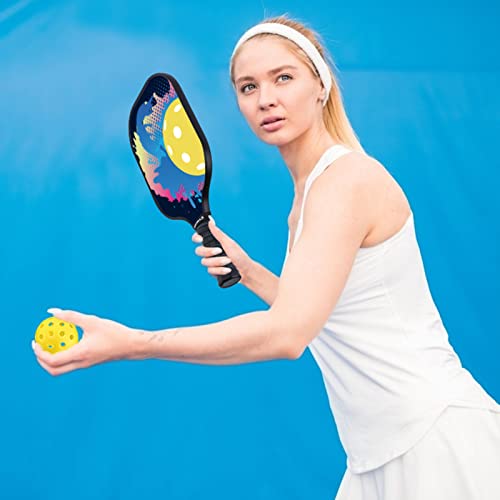 16 Pack Outdoor Pickleballs Balls, Vobab Pickleballs Approved by USAPA for Sanctioned Tournament Play, 40 Holes Designed for Outdoor Courts to Maintain Sufficient Elasticity and Durable