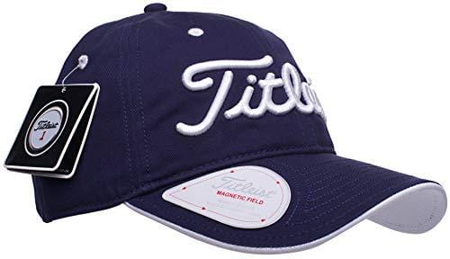 Titleist Fashion Golf Ball Marker Hat (Adjustable) Navy/White