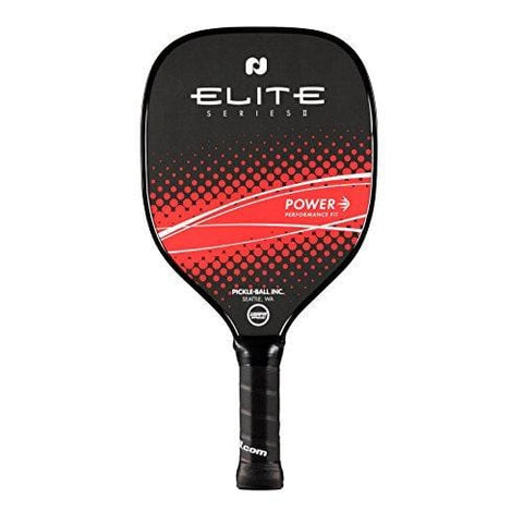 Pickle-Ball, Inc. Elite Pickleball Paddle (Power, Finesse, Skill) (Power II - Red)