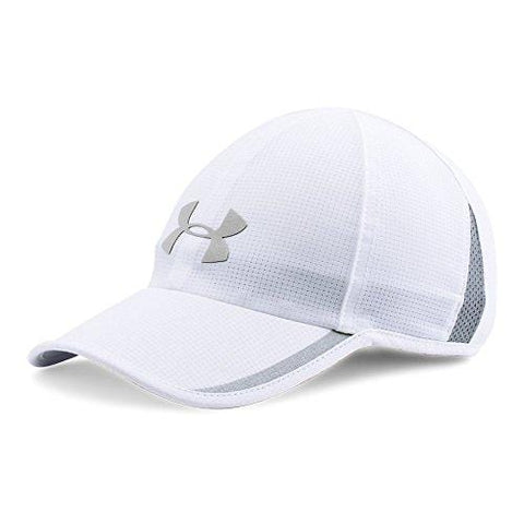 Under Armour Men's Shadow ArmourVent Cap, White (100)/Silver, One Size
