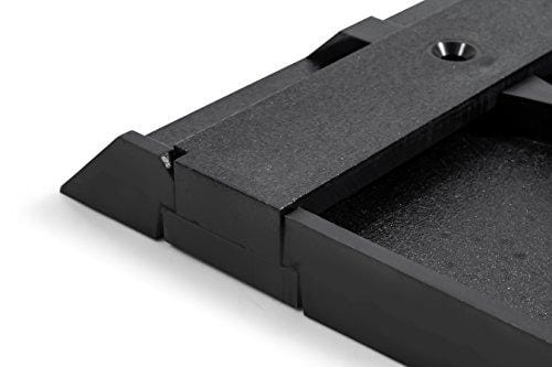 Camco Knife Safe - Securely Mounts on Wood or Metal Surfaces, Holds 7 Cooking and Carving Knives, Organize and Store Knives While Creating Space - (9" x 11") Black (43584)