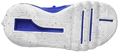 Under Armour Boys' Pre School SC 3Zer0 II Basketball Shoe, Royal (400)/White, 1