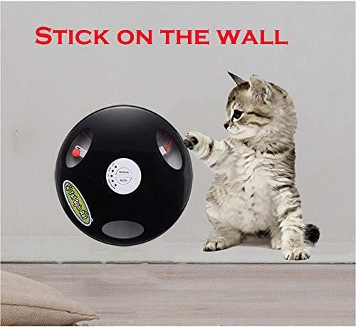 PetDroid 2019 Interactive Robotic Cat Toy,Hanging Electric Concealed Motion Cat Mouse Tail Toy,2nd Generation (Black)
