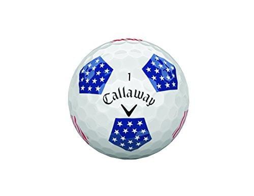 Callaway Golf Chrome Soft Truvis Golf Balls, (One Dozen), Stars and Stripes, Prior Generation [product _type] Callaway - Ultra Pickleball - The Pickleball Paddle MegaStore