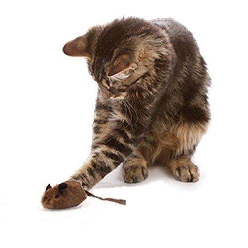 OurPets Play-N-Squeak MouseHunter Squeaking Interactive Cat Toy