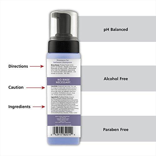 Wahl Pet Friendly Lavender Waterless No Rinse Shampoo - By The Brand Used By Professionals - Model 820014