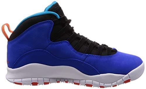 Jordan 10 Retro Tinker Racer Blue/Team Orange-Black (8.5 D(M) US)