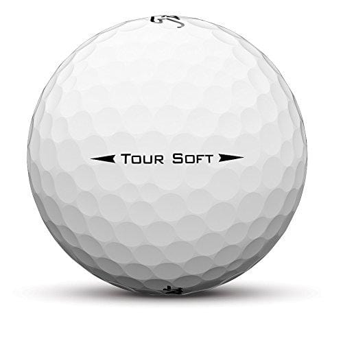 Titleist Tour Soft Golf Balls, White (One Dozen)