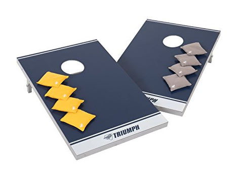 Triumph All-Weather Aluminum 2x3 Cornhole Set - Includes 2 Boards, 8 Cornhole Bags, and Travel Case