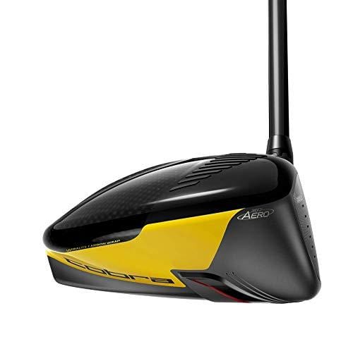 Cobra Golf 2019 F9 Speedback Driver Satin Black-Yellow (Men's, Right Hand, Fujikura Atmos Tour Spec Blue 6, Stiff Flex, 10.5)