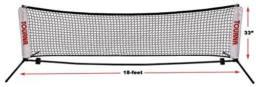 Tourna 18-Foot Portable Tennis Net for Youth Tennis