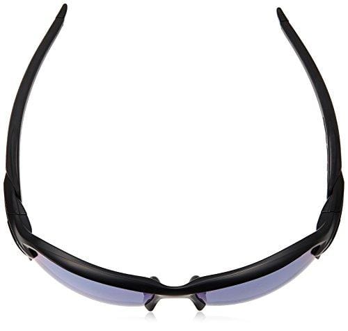 Oakley Men's Flak 2.0 (a) Polarized Iridium Rectangular Sunglasses, Matte Black, 61.0 mm