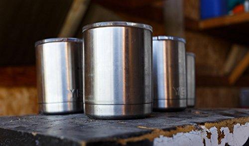 YETI Rambler Lowball 10 oz Stainless Steel Cup with Lid 4 Pack