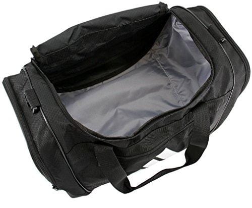 adidas Defender III medium duffel Bag, Black/White, One Size