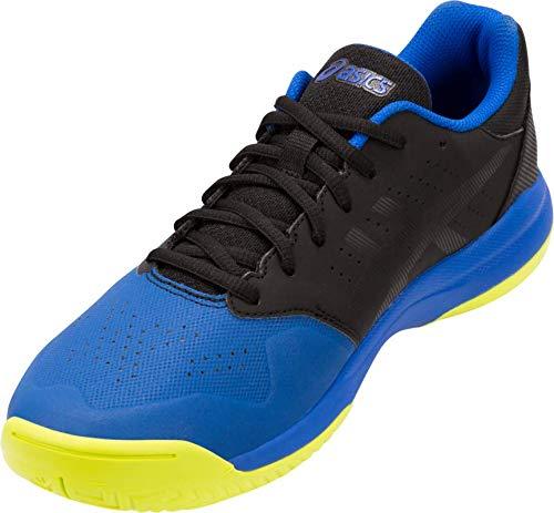 ASICS Gel-Game 7 Men's Tennis Shoe, Black/Illusion Blue, 9.5 D US