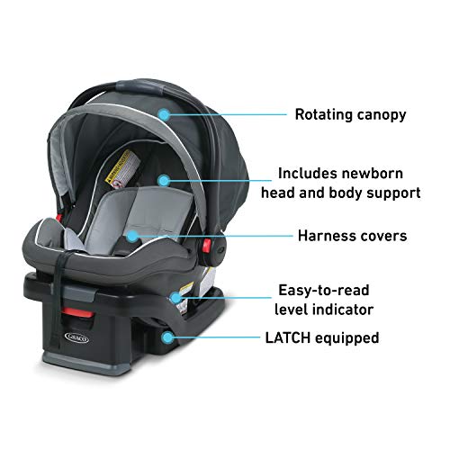 Graco SnugRide SnugLock 35 Infant Car Seat | Baby Car Seat, Ames