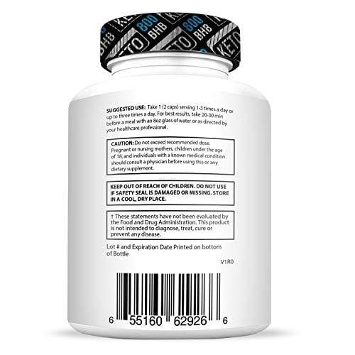 Keto Pills - Real Weight Loss - Lose Unwanted Pounds - Burn Fat Fast - Weight Loss for Women & Men - 60 Capsules