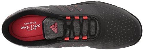 adidas Women's Adipure Sport Golf Shoe, Core Black/Real Coral, 7 Medium US [product _type] adidas - Ultra Pickleball - The Pickleball Paddle MegaStore