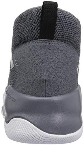 adidas Men's Streetfire Basketball Shoe, Onix/Black, 10 M US