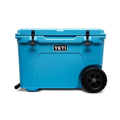 YETI Tundra Haul Portable Wheeled Cooler, Reef Blue