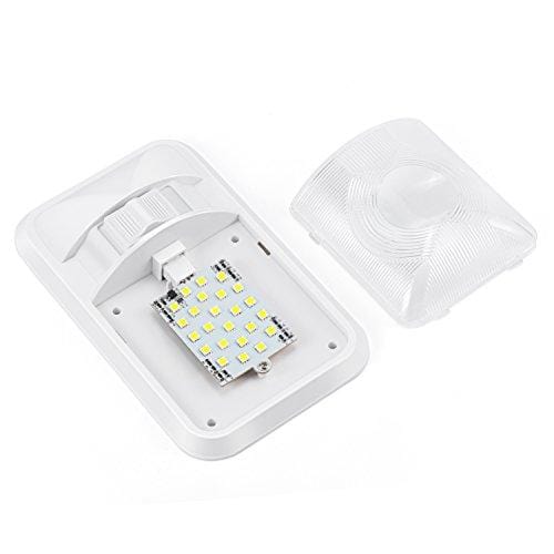 Kohree 12V Led RV Ceiling Dome Light RV Interior Lighting for Trailer Camper with Switch, Single Dome 300LM Each (Pack of 5)