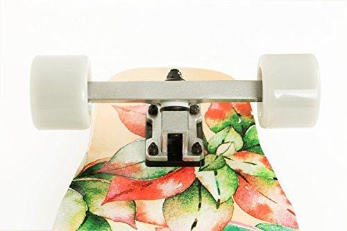 VOLADOR 46inch dancing longboard maple deck (Floral)