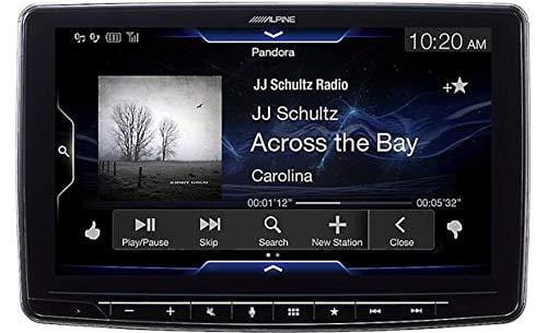 Alpine iLX-F309 HALO9 9" AM/FM/audio/video Receiver w/ 9-inch Touch Screen and Mech-less Design - Single-DIN Mounting