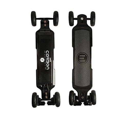 Evolve Skateboards – Carbon GT All-Terrain Electric Longboard Skateboard – 18.5 Mile Range – 26 mph Top Speed –Digital LCD Screen Remote Control – Lithium-Ion Battery