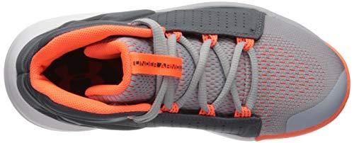 Under Armour Boys' Pre School Torch Mid Basketball Shoe, Mod (101)/Pitch Gray, 12.5K M US Little Kid