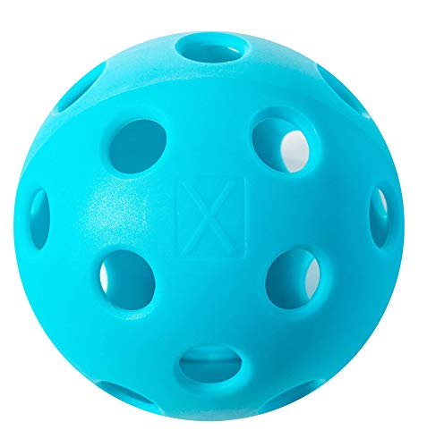Franklin Sports X-26 Pickleballs - Indoor - 100 Pack - USA Pickleball Approved - Blue